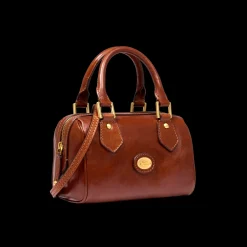Bauletto in pelle con tracolla removibile-The Bridge Online