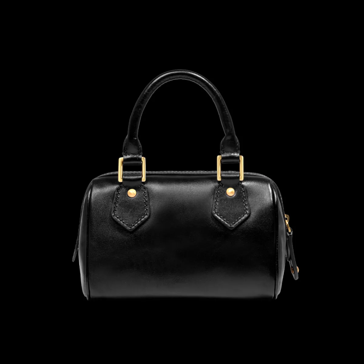 Bauletto in pelle con tracolla removibile-The Bridge Outlet