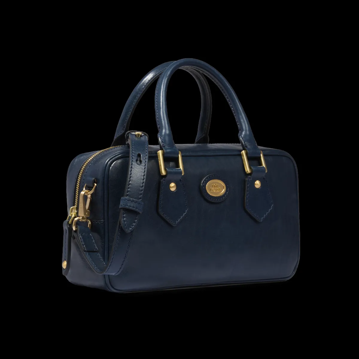 Bauletto in pelle con tracolla removibile-The Bridge Hot