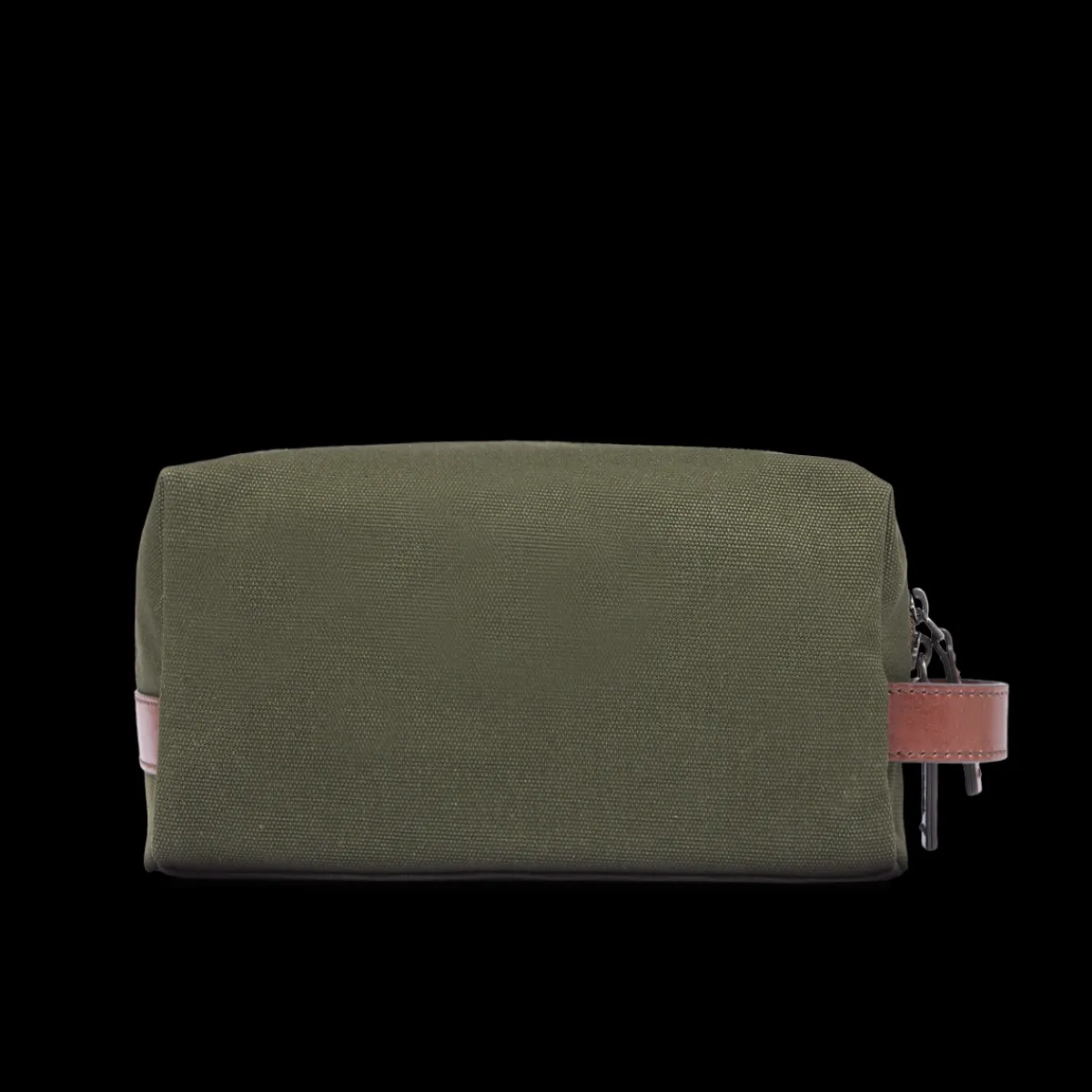 Beauty case in pelle e tessuto-The Bridge