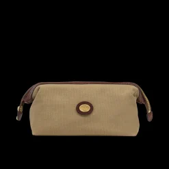 Beauty case pelle e tessuto-The Bridge Hot