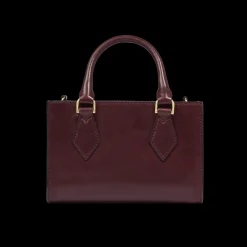 Borsa a mano in pelle con tracolla removibile-The Bridge Hot