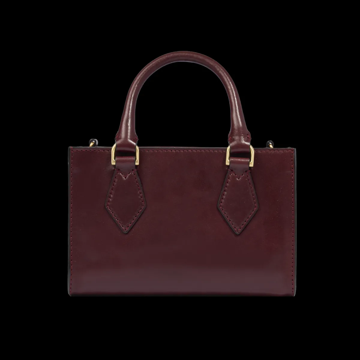 Borsa a mano in pelle con tracolla removibile-The Bridge Hot
