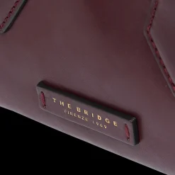Borsa a mano in pelle con tracolla removibile-The Bridge Hot