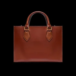 Borsa a mano in pelle con tracolla removibile-The Bridge Best