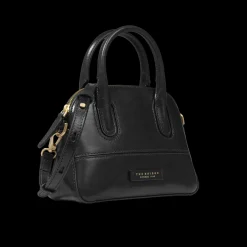 Borsa a mano in pelle con tracolla removibile-The Bridge Outlet