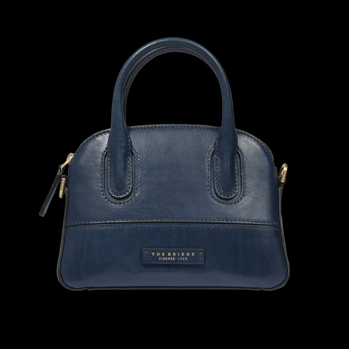 Borsa a mano in pelle con tracolla removibile-The Bridge Hot