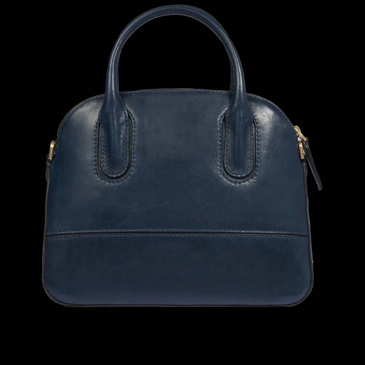 Borsa a mano in pelle con tracolla removibile-The Bridge Outlet