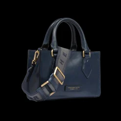 Borsa a mano in pelle con tracolla removibile-The Bridge Sale
