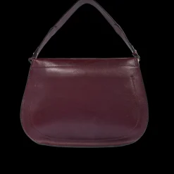 Borsa a spalla in pelle grande con patta frontale-The Bridge Discount