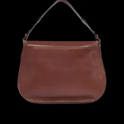 Borsa a spalla in pelle grande con patta frontale-The Bridge Discount