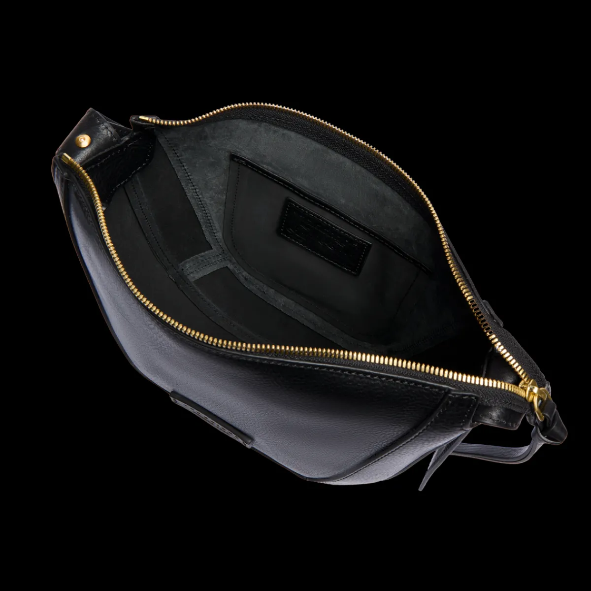 Borsa a tracolla in pelle taglia media-The Bridge Outlet