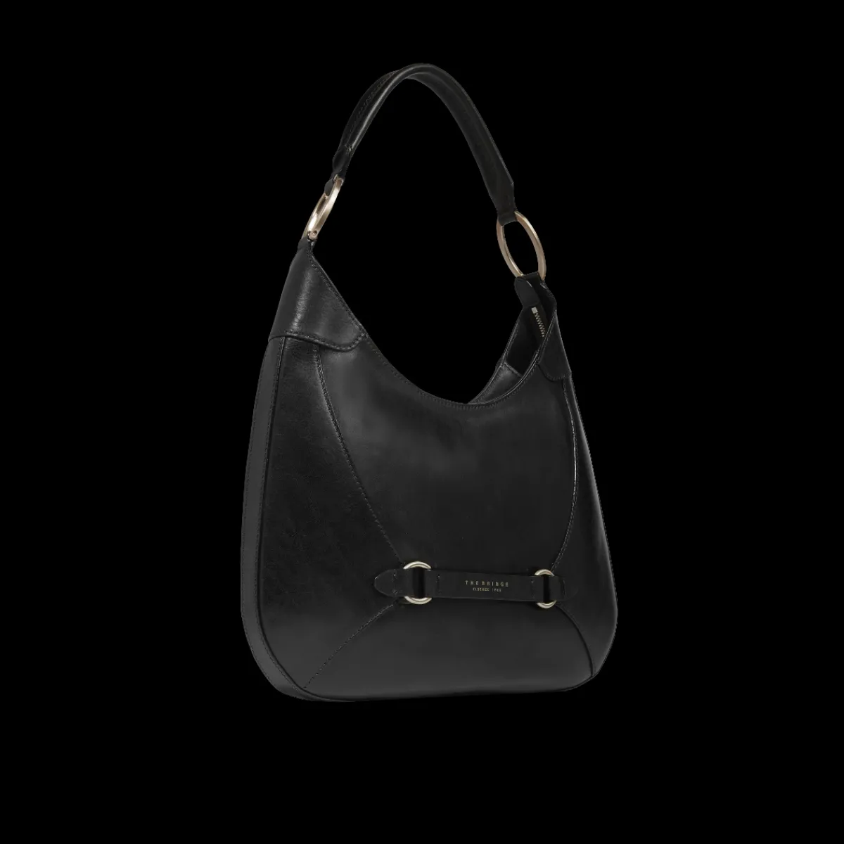 Borsa hobo in pelle-The Bridge Hot