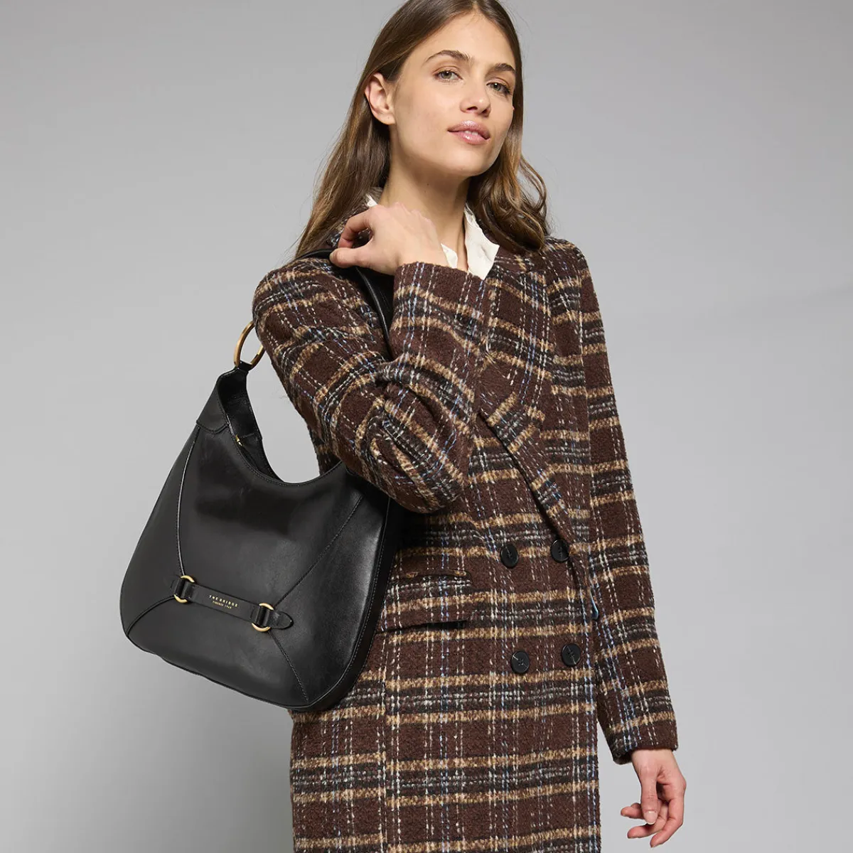 Borsa hobo in pelle-The Bridge Hot