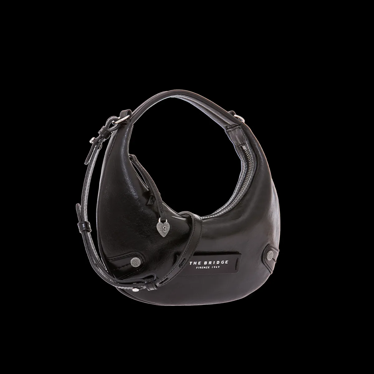 Borsa hobo pelle formato mini-The Bridge