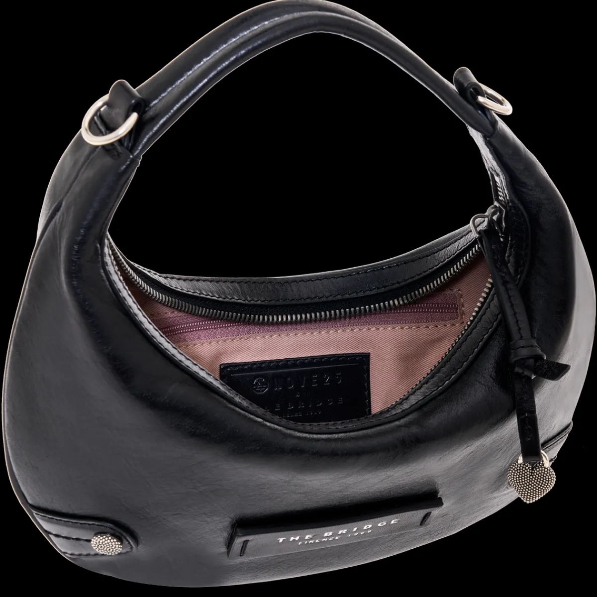 Borsa hobo pelle formato mini-The Bridge