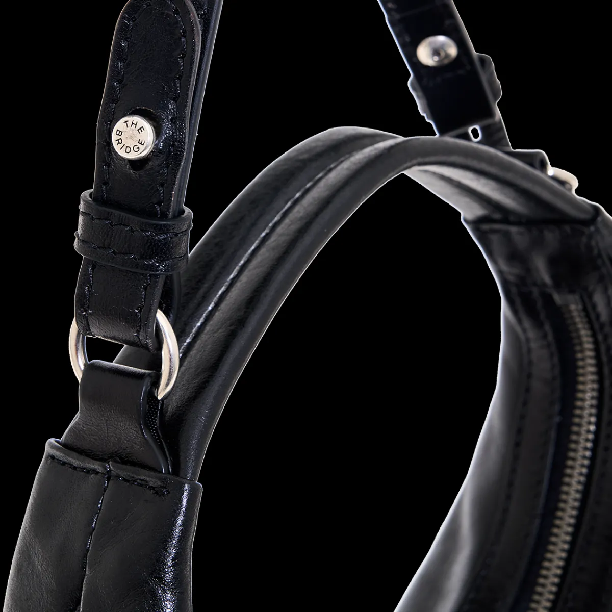 Borsa hobo pelle formato mini-The Bridge