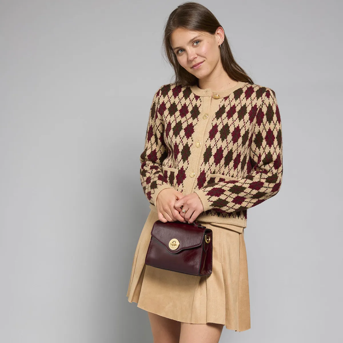 Borsa in pelle donna con tracolla removibile-The Bridge Best