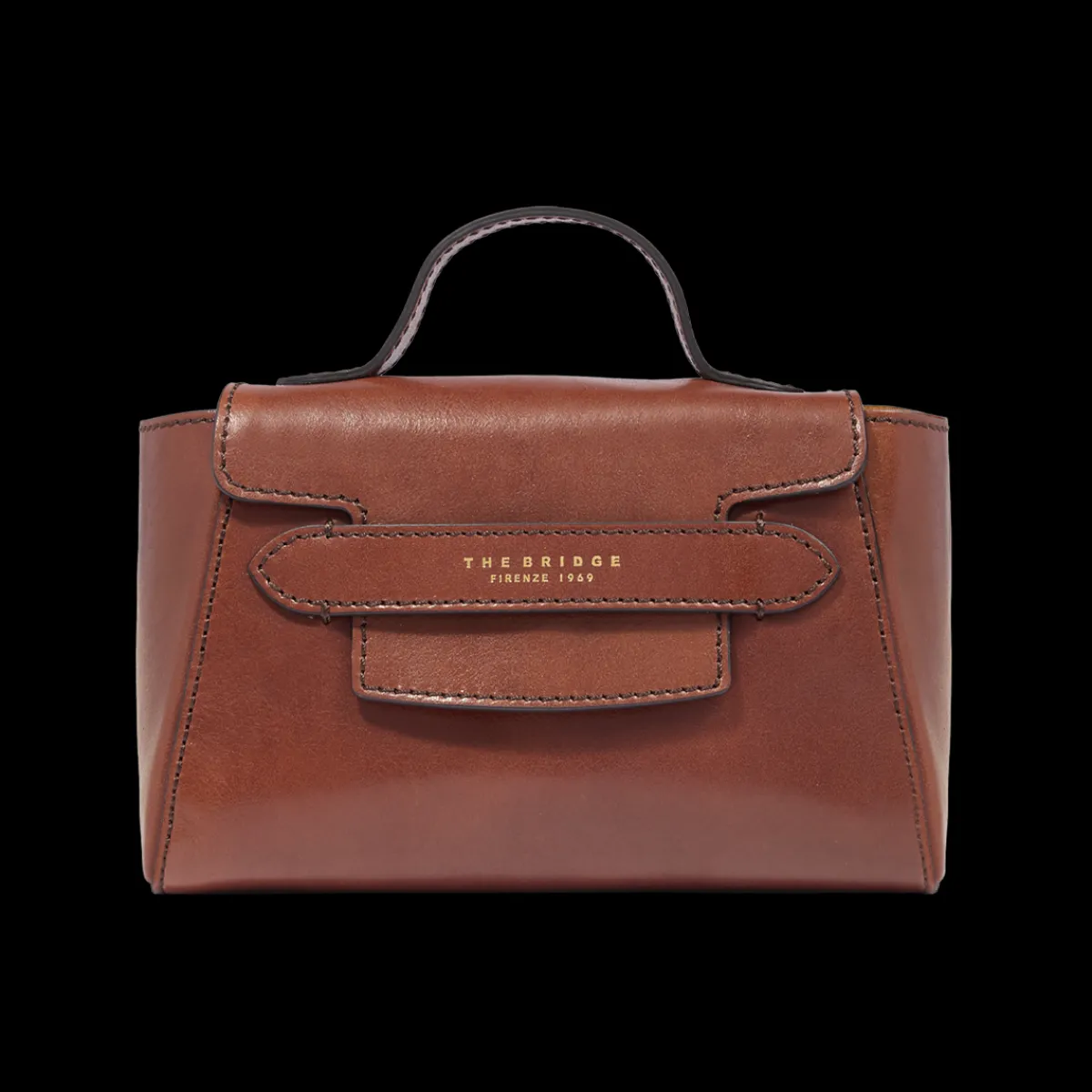 Borsa pelle donna con tracolla removibile-The Bridge Best