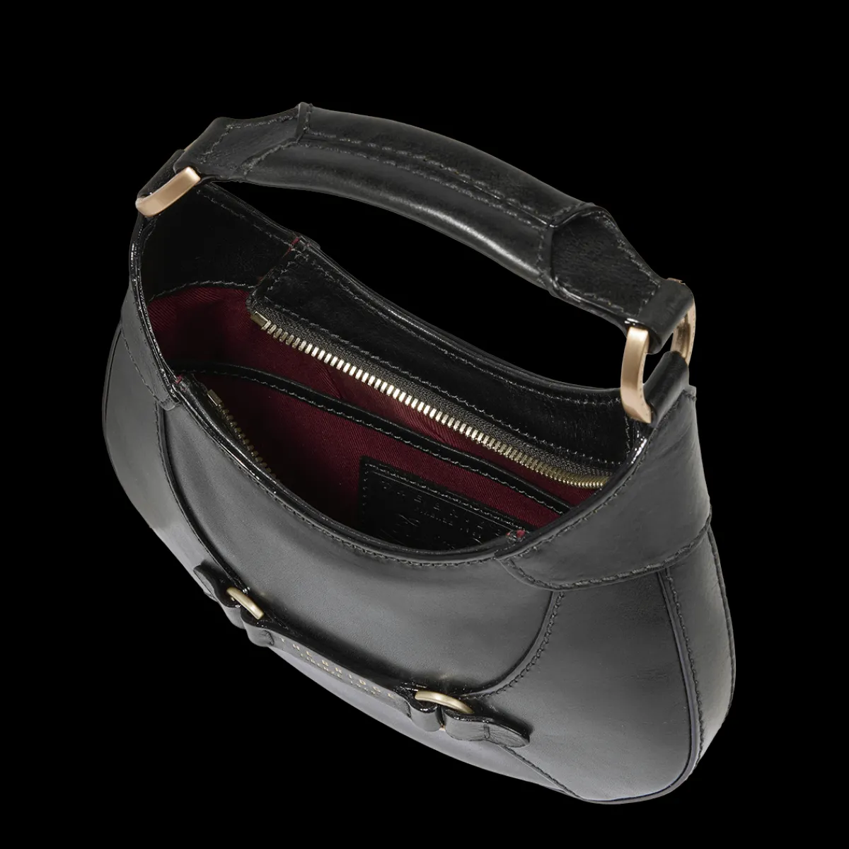 Borsa pelle donna piccola con tracolla removibile-The Bridge Sale