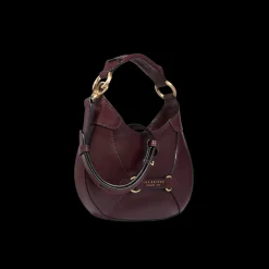 Borsa pelle donna piccola con tracolla removibile-The Bridge New
