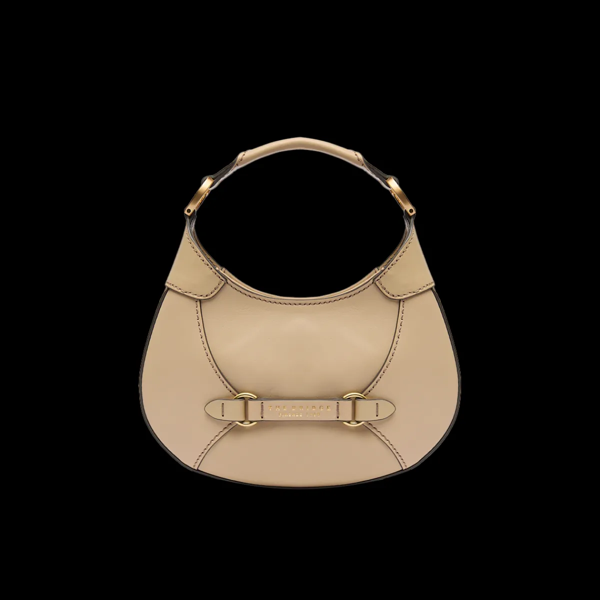 Borsa pelle donna piccola con tracolla removibile-The Bridge Sale