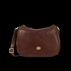 Borsa pelle tracolla e zip-The Bridge Outlet