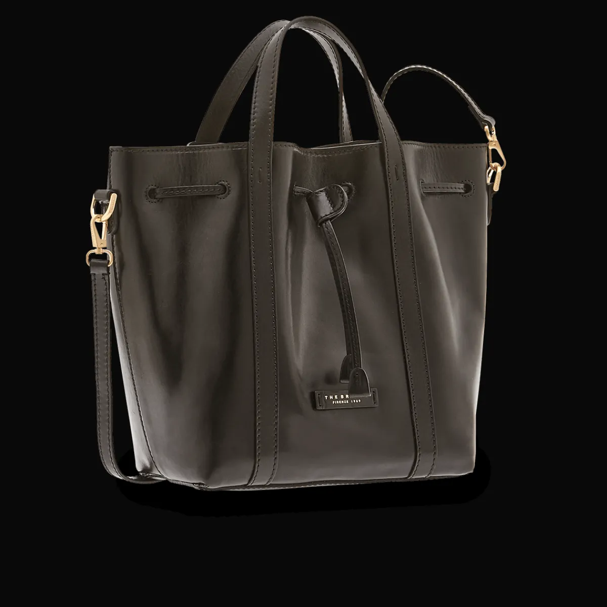 Borsa secchiello pelle-The Bridge Discount