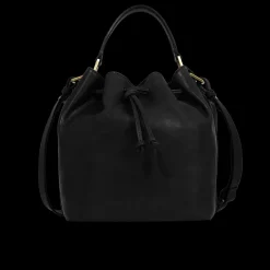 Borsa secchiello pelle con tracolla-The Bridge Hot