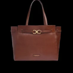 Borsa shopper in pelle-The Bridge Discount