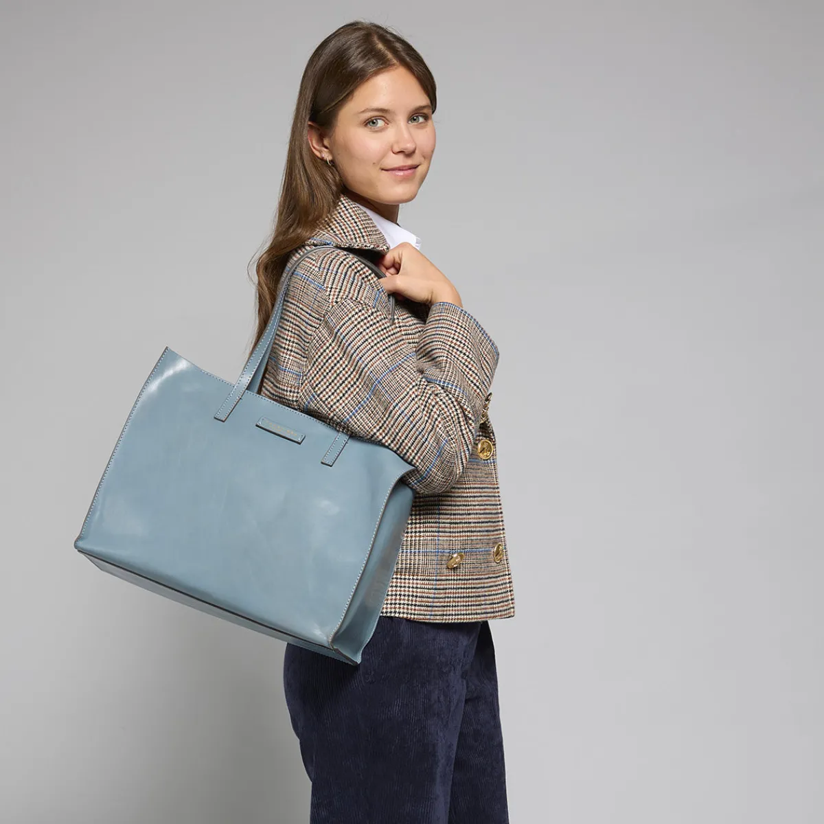 Borsa shopper in pelle-The Bridge Hot