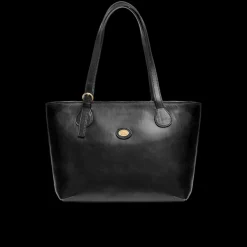 Borsa shopper pelle chiusa con zip-The Bridge Best