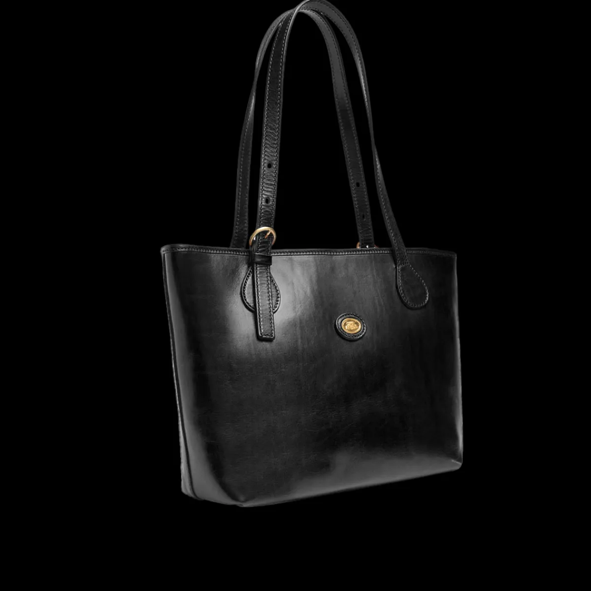 Borsa shopper pelle chiusa con zip-The Bridge Best