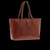 Borsa shopper pelle con nappine-The Bridge Online