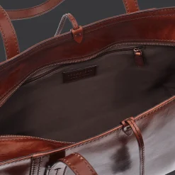 Borsa shopper pelle con nappine-The Bridge Online