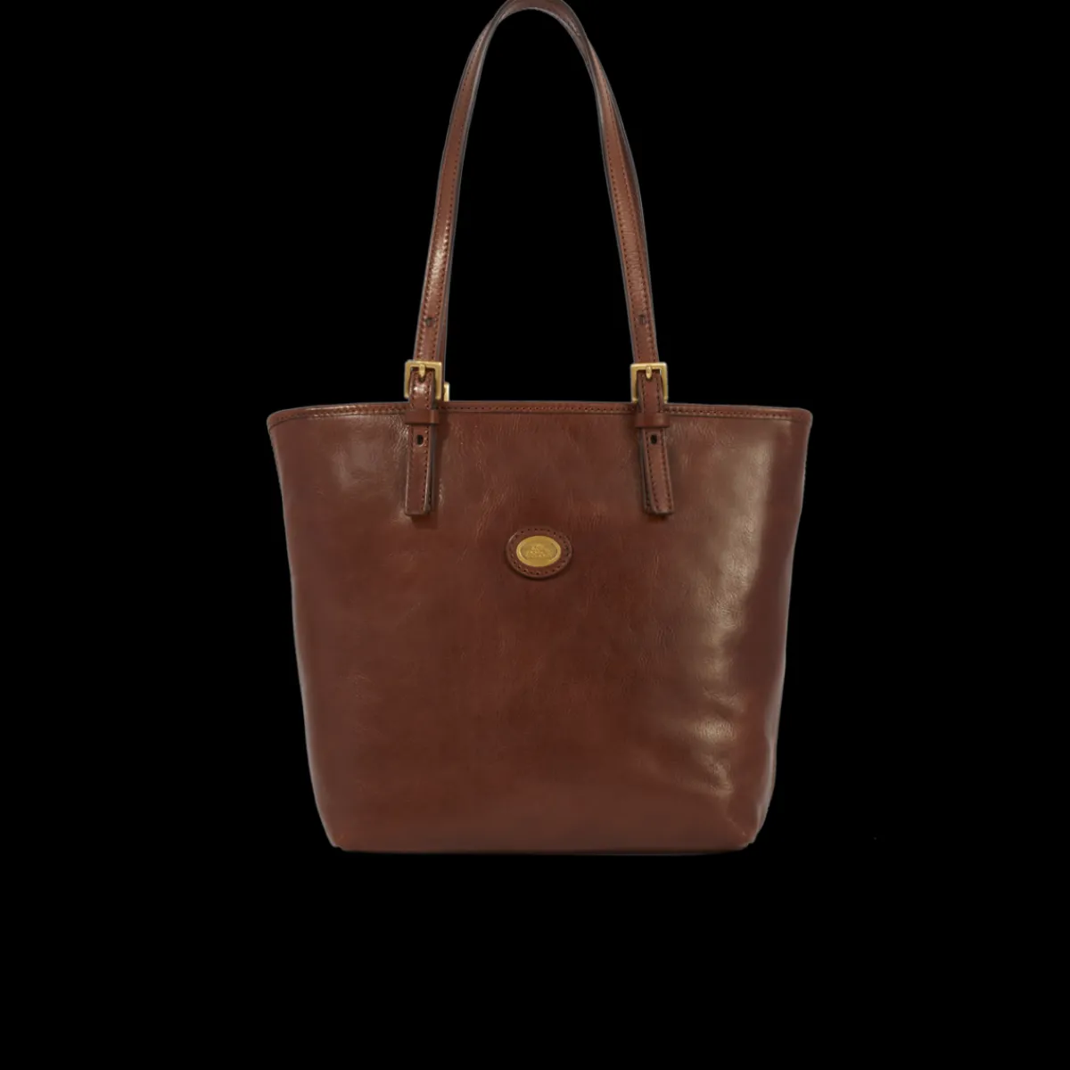 Borsa shopper pelle donna con zip-The Bridge Outlet