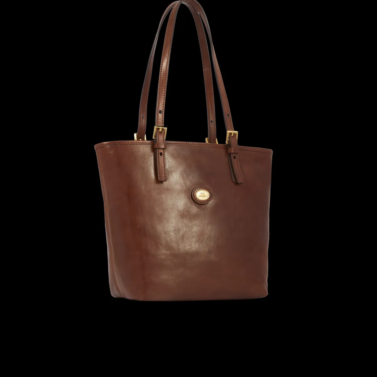 Borsa shopper pelle donna con zip-The Bridge Outlet