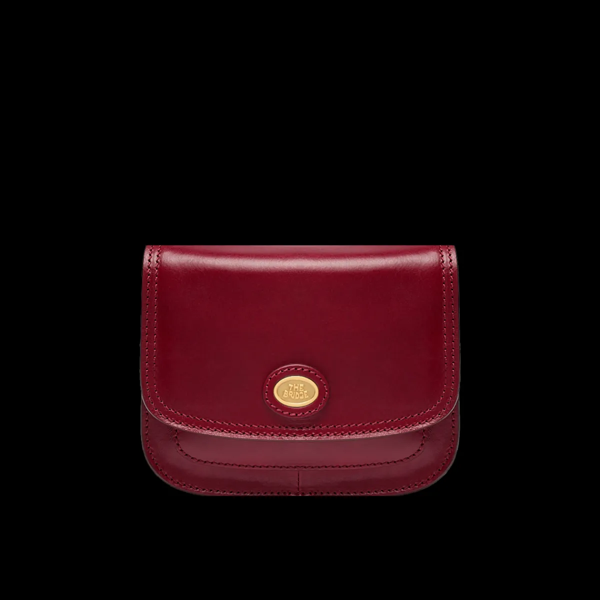 Borsa tracolla in pelle a scomparti small size-The Bridge Online