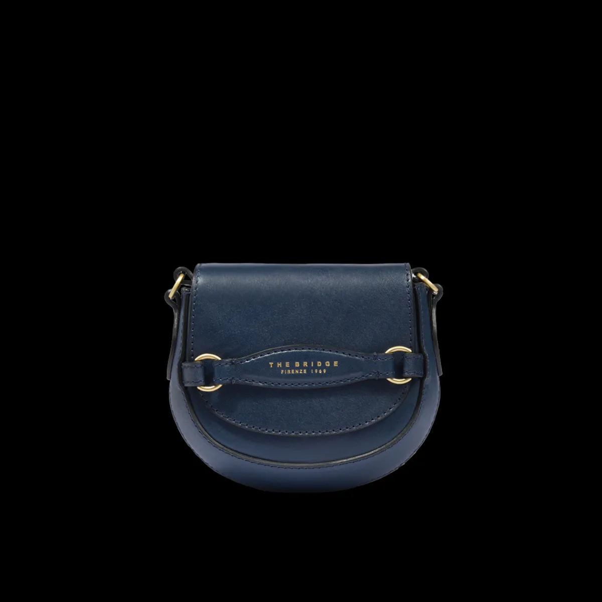 Borsa tracolla in pelle compatta-The Bridge Online