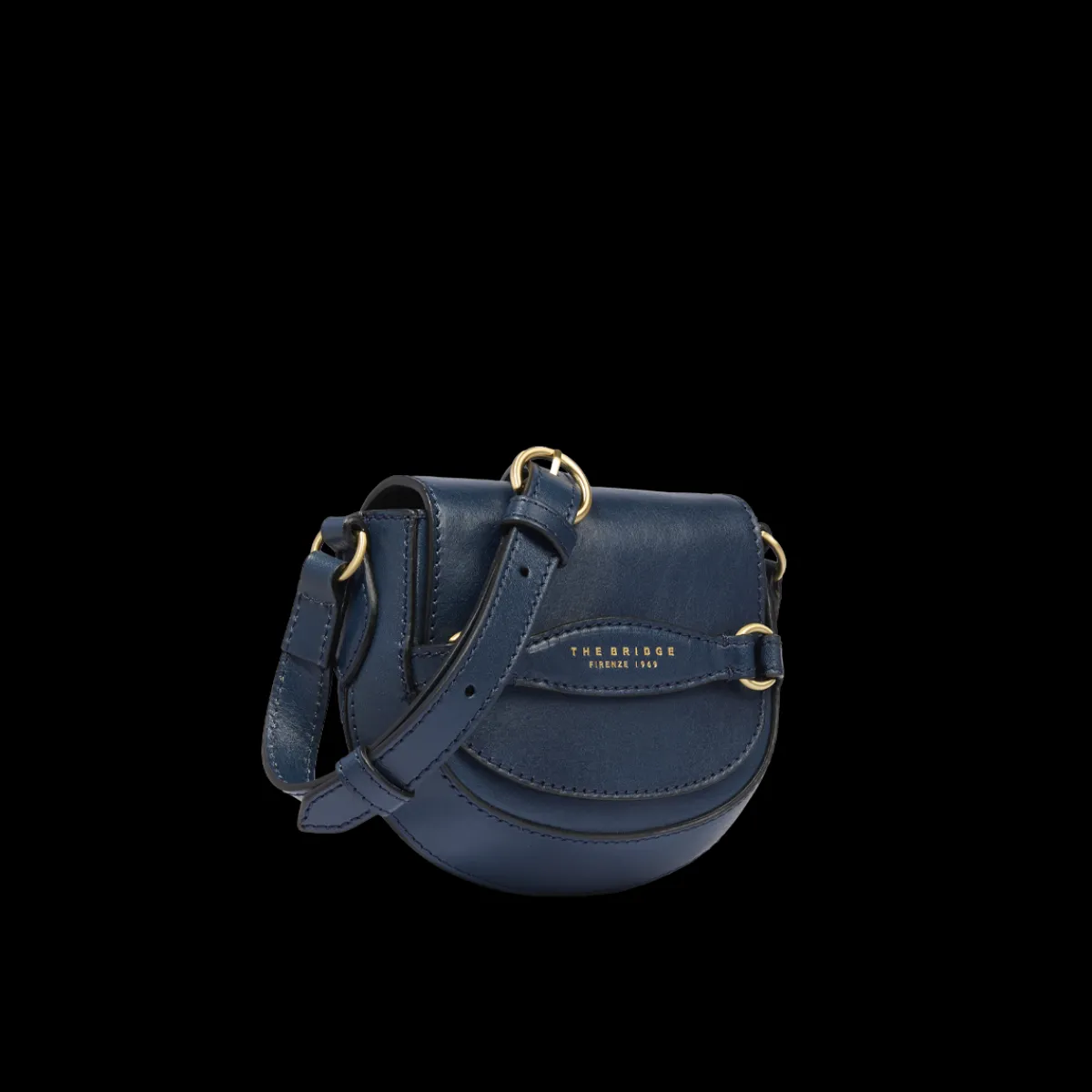 Borsa tracolla in pelle compatta-The Bridge Online
