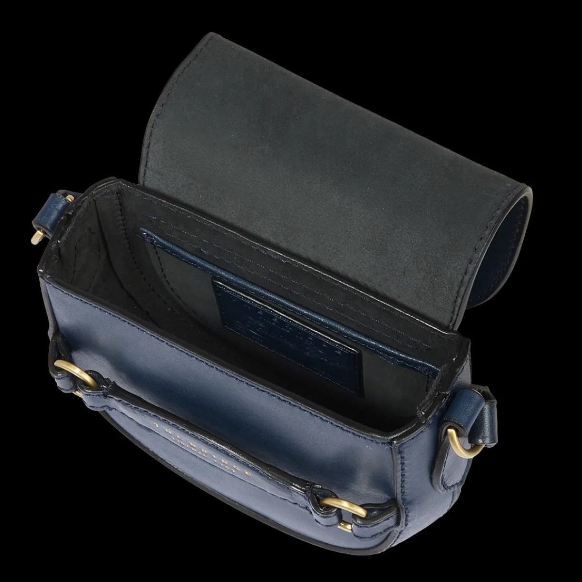 Borsa tracolla in pelle compatta-The Bridge Online