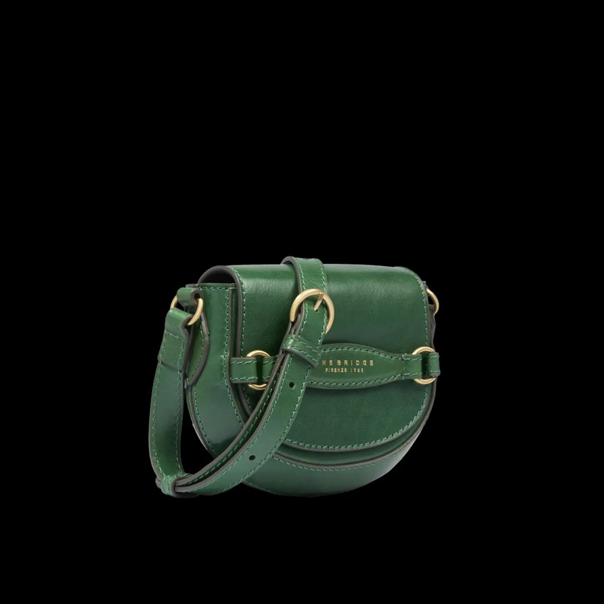Borsa tracolla in pelle compatta-The Bridge Online