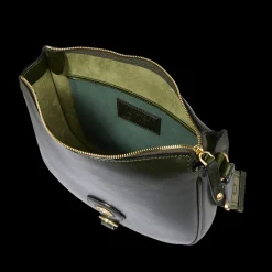 Borsa tracolla in pelle donna con chiusura zip-The Bridge Best