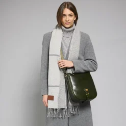 Borsa tracolla in pelle donna con chiusura zip-The Bridge Best