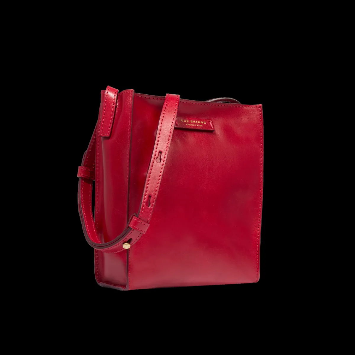 Borsa tracolla in pelle piccola-The Bridge New