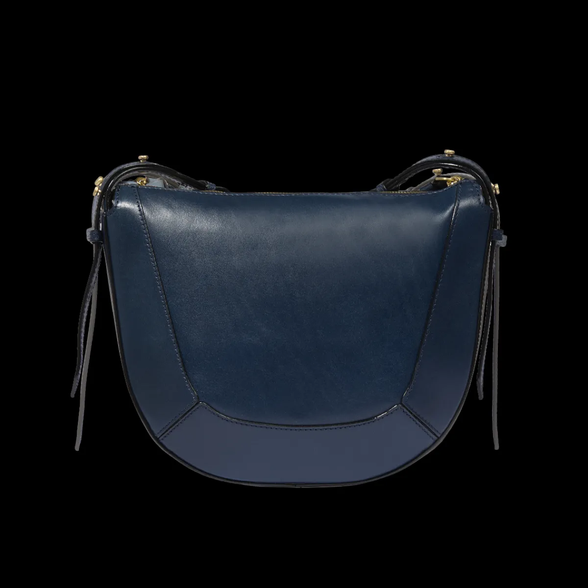 Borsa tracolla in pelle taglia piccola-The Bridge Online