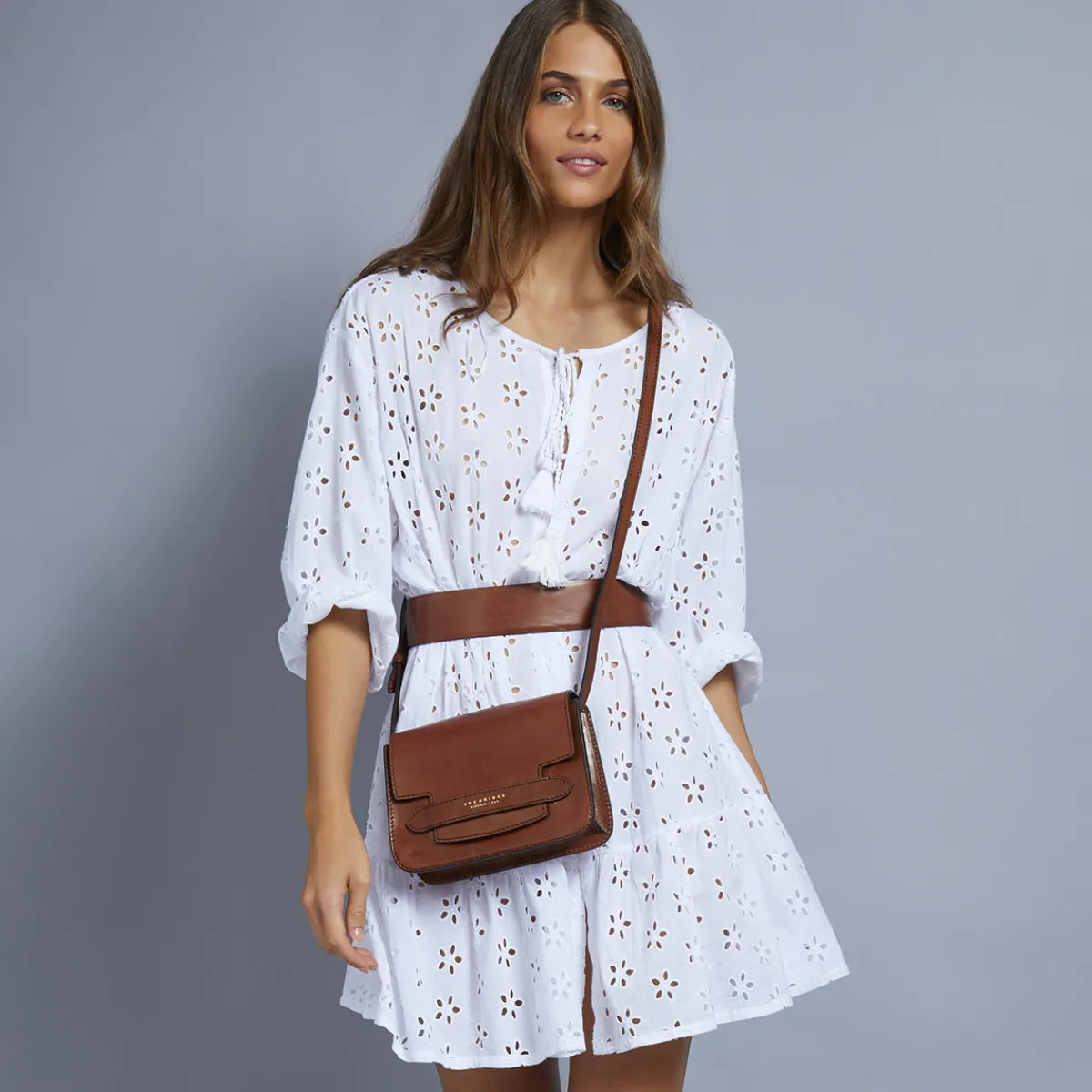 Borsa tracolla pelle-The Bridge Outlet