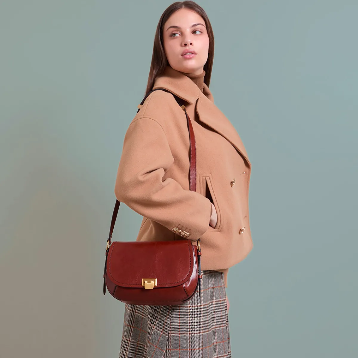 Borsa tracolla pelle-The Bridge New