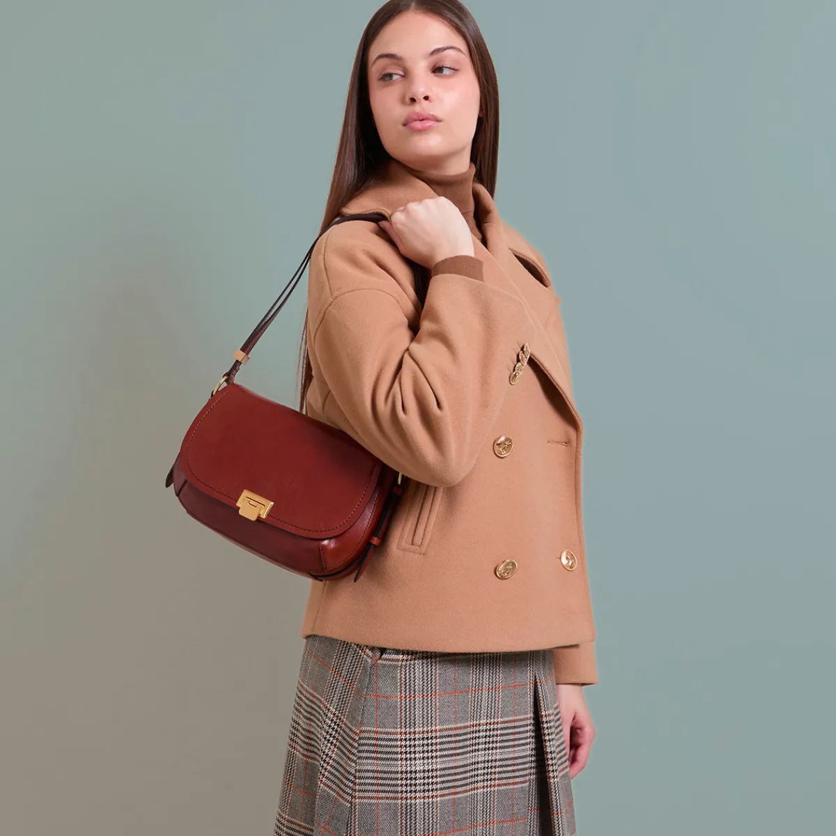 Borsa tracolla pelle-The Bridge New