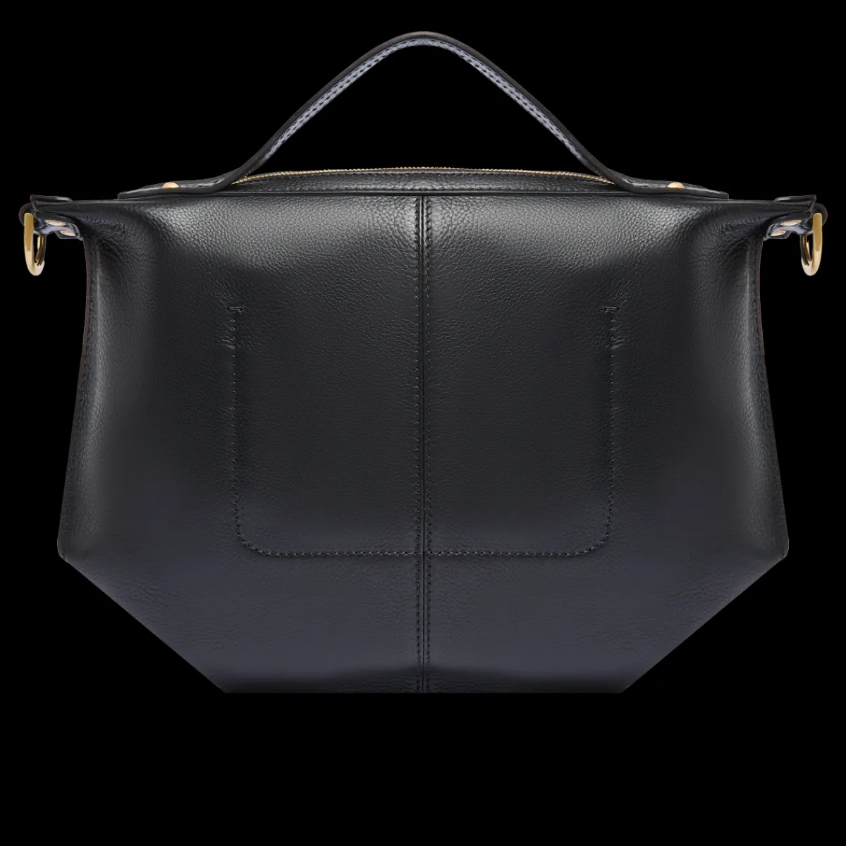 Borsa tracolla pelle chiusa con zip taglia m-The Bridge New